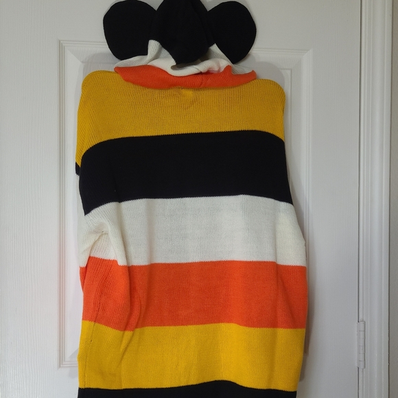 Her Universe Sweaters Disney Halloween Candy Corn Mickey Minnie